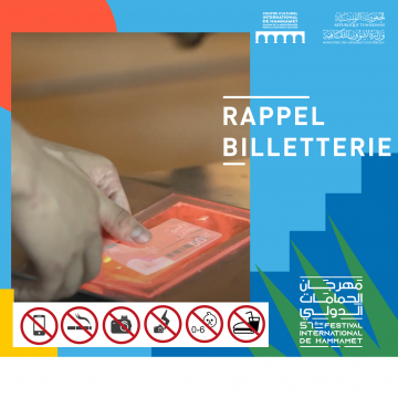 Rappel billetterie