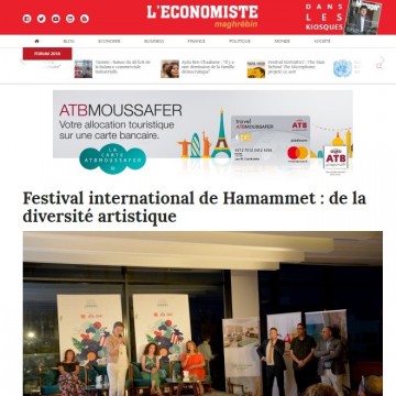 Festival international de Hamammet : de la diversité artistique