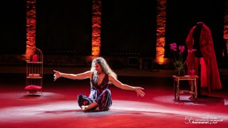 Spectacle «Yakouta » de Leila Toubel sur la scène du Festival International de Hammamet