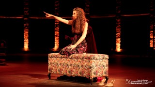 Spectacle «Yakouta » de Leila Toubel sur la scène du Festival International de Hammamet