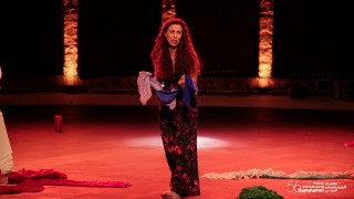 Spectacle «Yakouta » de Leila Toubel sur la scène du Festival International de Hammamet