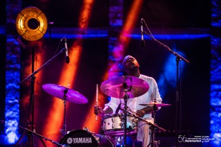 Le compositeur et producteur américain, la légende vivante, Kurt Rosenwinkel sur la scène du Festival International de Hammamet.