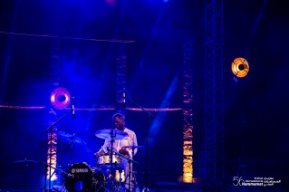 Le compositeur et producteur américain, la légende vivante, Kurt Rosenwinkel sur la scène du Festival International de Hammamet.