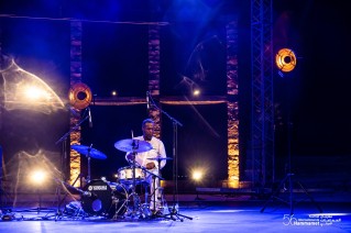 Le compositeur et producteur américain, la légende vivante, Kurt Rosenwinkel sur la scène du Festival International de Hammamet.