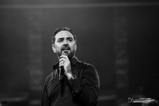 Le spectacle de Wael Jassar sur la scène du Festival International de Hammamet.