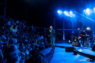 Le spectacle de Wael Jassar sur la scène du Festival International de Hammamet.