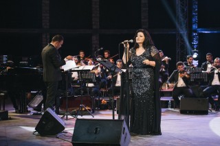 Jahida Wehbe et l'Orchestre National Tunisien