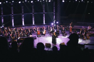 Jahida Wehbe et l'Orchestre National Tunisien